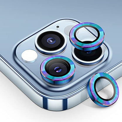 Tensea Camera Lens Protector Ring for iPhone 13 Pro - iPhone 13 Pro Max - color: Colorful