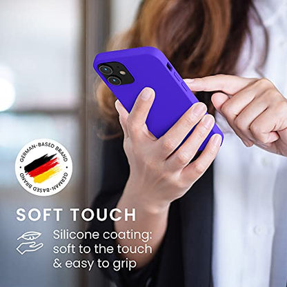 kwmobile Case Compatible with Apple iPhone 12 mini Case - TPU Silicone Phone Cover with Soft Finish - Baltic Blue - color: Baltic Blue, size: iPhone 12 mini