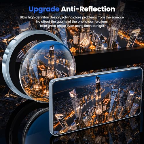 WSKEN for Samsung Galaxy S26 Ultra Camera Lens Protector - Ultra Thin - color: Blue