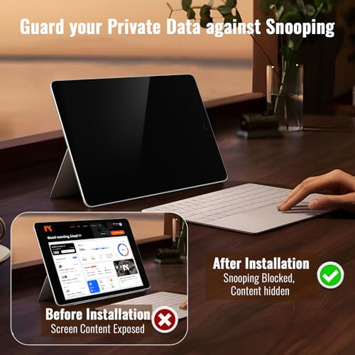 Privacy Screen Protector for iPad 6th Generation 9.7 Inch, Private Tempered Glass Film for iPad 5th Gen 9.7", Private Touch Sensitive Screen Protector for i Pad Air 2/Air 1/Pro 9.7, 1 Pack - size: 1 Pack for iPad 6th/5th Gen 9.7"