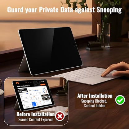 Privacy Screen Protector for iPad 6th Generation 9.7 Inch, Private Tempered Glass Film for iPad 5th Gen 9.7", Private Touch Sensitive Screen Protector for i Pad Air 2/Air 1/Pro 9.7, 1 Pack - size: 1 Pack for iPad 6th/5th Gen 9.7"