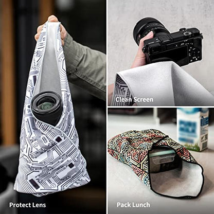 PGYTECH Protective Wrap, Anti-Scratch Camera Wrap, Lens Protector - color: Artist, size: 17.7 x 17.7 inch