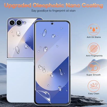 for Samsung Galaxy Z Flip 7/Z Flip 8 Screen Protector - size: Z Flip 7