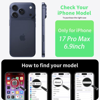 GRECAZO Magnetic Ultra-Thin Frosted Soft Touch Skin Borderless Carbon Fiber Style Texture for iPhone 17 Pro Max Frameless Case 6.9" Slim Minimalist Lightweight Matte Hard for MagSafe Cover Case-Black - size: iPhone 17 Pro Max