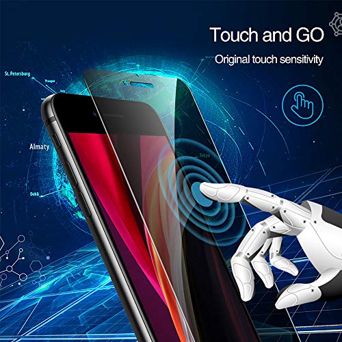 3-Pack Privacy Screen Protector for iPhone SE 2020 - size: SE 2020