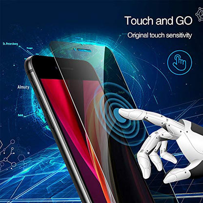3-Pack Privacy Screen Protector for iPhone SE 2020 - size: SE 2020