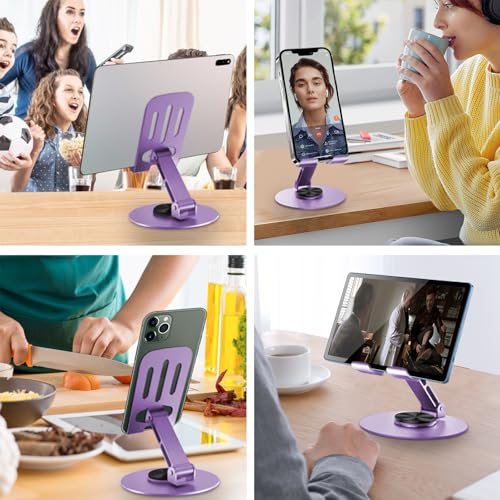 Universal Metal Cell Phone Stand, 20PCS Purple - color: 20PCS Purple