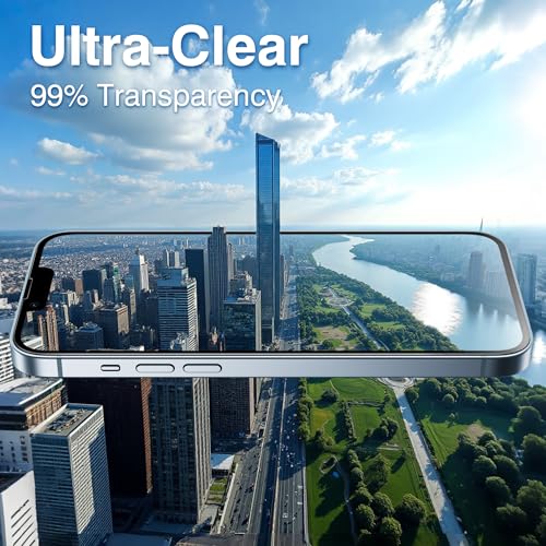 EZ-GLAZ-4+2 Pack for iPhone 14 Plus Screen Protector (6.7") HD Clear - size: iPhone 14 Plus