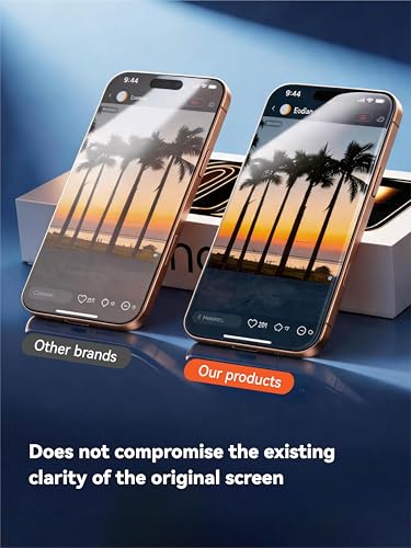 3 Pack Screen Protector with Phone Case for iPhone 17 Pro, 2 Pack Tempered Glass Camera Lens Protector, Easy Install Frame, 9H Hardness, Bubble Free, HD Clear, Full Coverage - size: iPhone 17 Pro