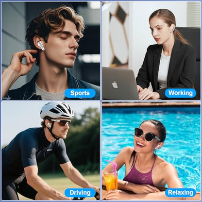 Pixel Buds Wireless Earbuds for Google Pixel 11 10 9 Pro XL Fold 10a 9a 8 - color: White