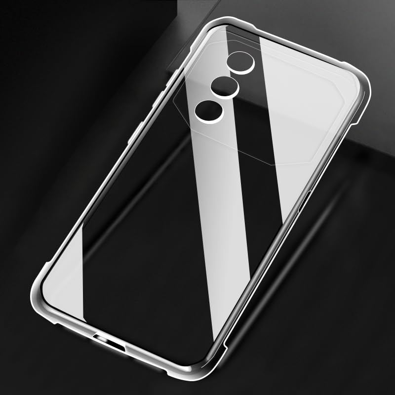Phone Case for Doogee Blade 10 Power - Clear | 6.56" Slim Shockproof Protective Cover, Anti-Scratch Soft Silicone Rubber Gel Bumper Shell - color: Clear