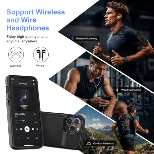 Battery Case for iPhone 14 Pro Max/14 Plus/13 Pro Max/12 Pro Max, Rechargeable Case Charger Soft TPU Anti-Slip Slim 8500mAh 15W Fast Charging Juice Box for 12/13/14 Pro Max/14 Plus 6.7inch-Black