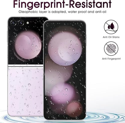 2 Sets HD Clear TPU Screen Protector for Samsung Galaxy Z Flip 4 6.7" - size: Samsung Galaxy Z Flip 4