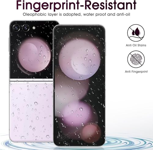 2 Sets HD Clear TPU Screen Protector for Samsung Galaxy Z Flip 6 6.7" - size: Samsung Galaxy Z Flip 6
