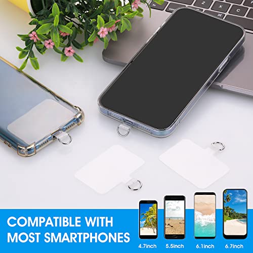 cobee Universal Phone Tether Tabs, 4 Pcs D-Buckle Lanyard Replacement Part
