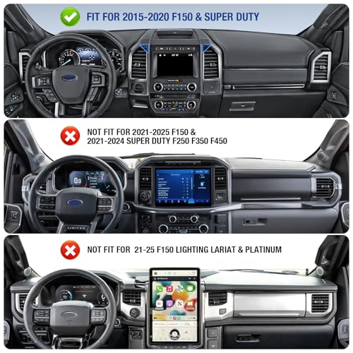 Surfcabin CNC Magnetic Vent Phone Holder for 2015-2020 Ford F150