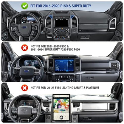 Surfcabin CNC Magnetic Vent Phone Holder for 2015-2020 Ford F150