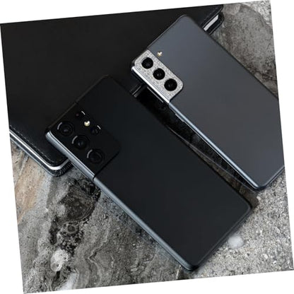 Camera Lens Protector Film for Scratch Resistant and Lens Guard High Hardness -fingerprint Coating Protective Wrap - color: Silver