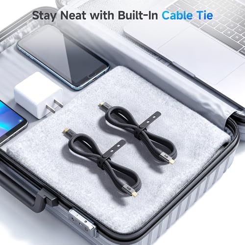 Cable Matters Braided 240W USB C Fast Charging Cable, 3ft, Black - color: Black, size: 3 Feet