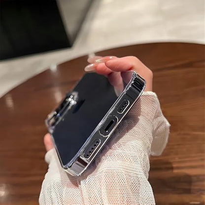 Designed for iPhone Case,Premium Sleek Crystal Clear,Anti-Yellowing Anti-Scratch Full Body Protection,Hard PC Transparent Ultra Slim Thin Shockproof Phone Case (iPhone 14 Plus,Clear) - size: iPhone 14 Plus