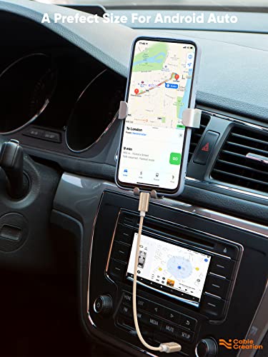 CableCreation Short USB A to USB C Cable 6 inch, USB C to A Fast Charging - color: Gold, size: 0.5FT