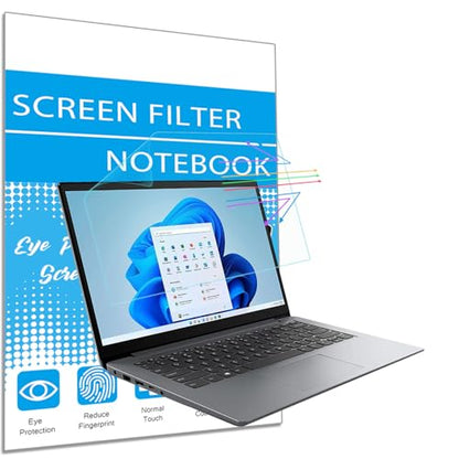2 Pack Anti Blue Light(Matte) Screen Protector for 14" Laptop, HP Pavilion/Chromebook 14, Dell Inspiron/Latitude 14, ASUS Vivobook 14, Lenovo Ideapad/Thinkpad 14, Blue Light Blocking & Anti Glare