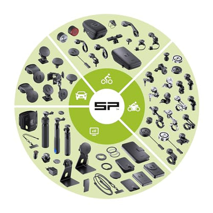 SP CONNECT Micro Stem Mount Pro Clamp | SPC+ | Premium Mobile Phone Holder for Cycling | Electric Bicycle Cell-Phone Holders | Road Bike E-Bike - size: Clamp - One Size