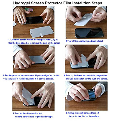 2 Pack Screen Protector For Google Pixel 8a, Ultra-Thin Soft TPU Hydrogel Film For Google Pixel 8a Case Friendly,Touch Sensitive - color: Google Pixel 8a