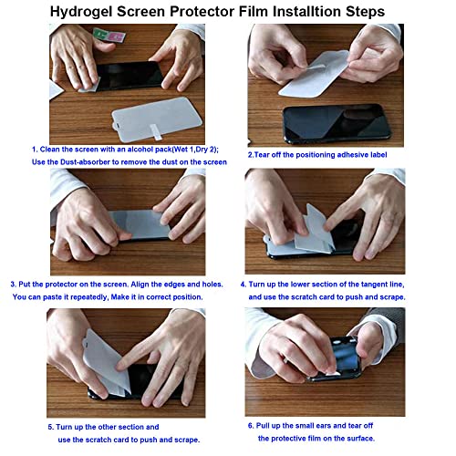2Pack Ultra-Thin Hydrogel Screen Protector For Samsung Galaxy A37 - color: Samsung Galaxy A37