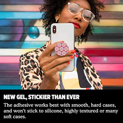 PopSockets Phone Grip with Expanding Kickstand, Floral & Nature PopGrip - Daisy Mod Pink - color: Daisy Mod Pink