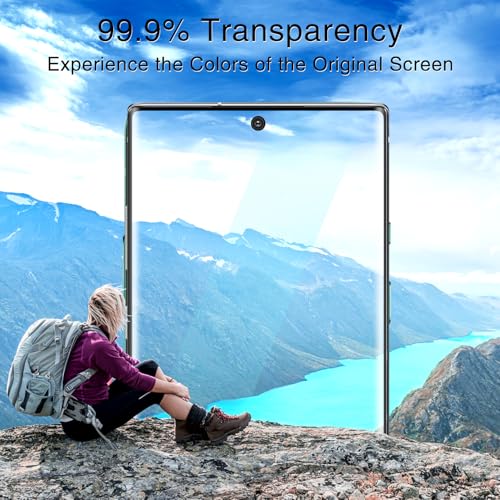 KAREEN 2 Pack Screen Protector for Samsung Galaxy Note 10 Plus | Tempered Glass 3D Curved Full Coverage Film, 9H Hardness, Anti-Scratch, Case Friendly - size: Galaxy Note 10 Plus 6.8-inch