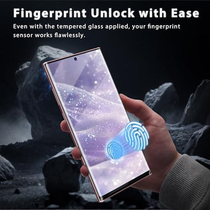 V-PORYADKU 2+2 Pack for Samsung Galaxy S22 Ultra Screen Protector - size: 6.82 inch