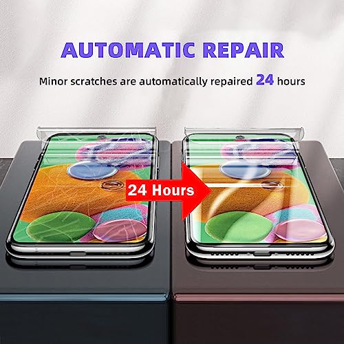 3 Pack Screen Protector Compatible for Samsung Galaxy S20 FE 5G 6.5 Inch, HD Clear Flexible Soft TPU Hydrogel Film for Samsung Galaxy S20 FE - Support Fingerprint Unlock, High Sensitivity - size: Samsung Galaxy S20 FE