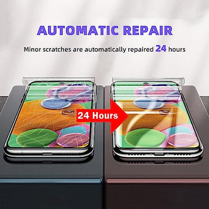 3 Pack Screen Protector Compatible for Samsung Galaxy S20 FE 5G 6.5 Inch, HD Clear Flexible Soft TPU Hydrogel Film for Samsung Galaxy S20 FE - Support Fingerprint Unlock, High Sensitivity - size: Samsung Galaxy S20 FE