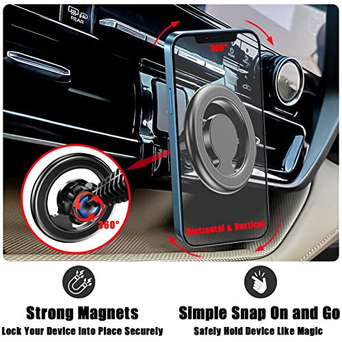 Car Phone Holder, Air Vent Magsafe Mount for Toyota Highlander 2020-2023 - style: Highlander/Magsafe