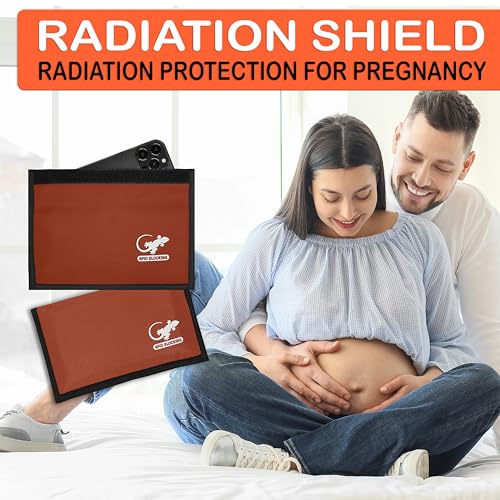 Faraday Bag Anti-Tracking GPS RFID Car Key Signal Blocker Wallet Shielding Pouch Protective Case for Cell Phone Car Key FOB, Data Privacy, Electronic Device Security (ORANGE - NYLON) - color: ORANGE - NYLON
