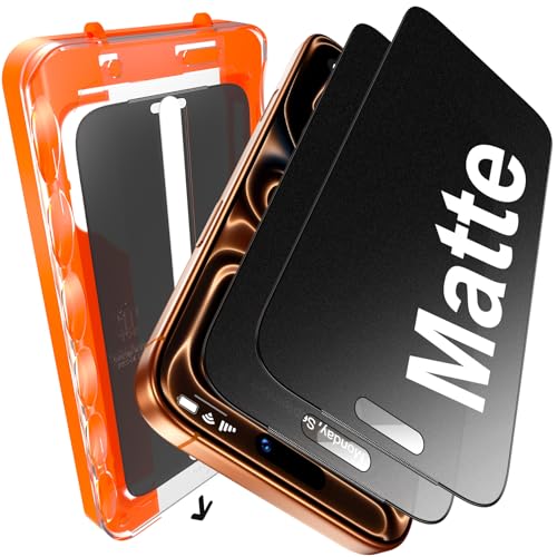 UniqueMe for iPhone 17 Pro Max Matte Privacy Screen Protector - 6.9 inch