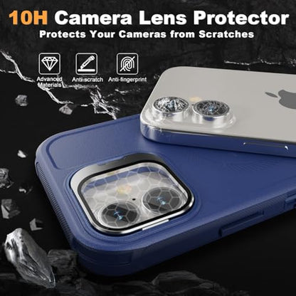 Follaroma for iPhone 16 Case with Magnetic,Heavy Duty Case,6.1'',Navy - color: Navy, size: iPhone 16 6.1''