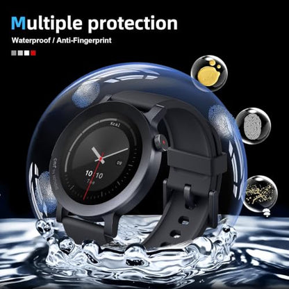 3 Pack Screen Protector for Nothing CMF Watch 3 Pro, 9H Tempered Glass, HD Clear, Bubble-Free, Scratch Resistant, Case Friendly, Easy Install - size: for Nothing CMF Watch 3 Pro