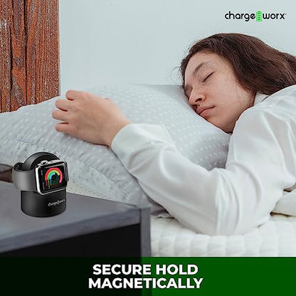 Apple Watch Charging Stand, Charger Holder for Desk, Travel, Stand Only