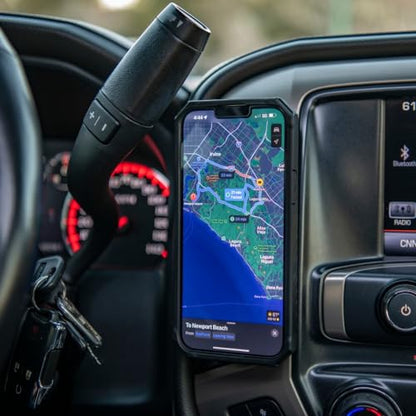 Rokform Dual Magnet Vent Phone Mount, Super Grip Clip (Black)