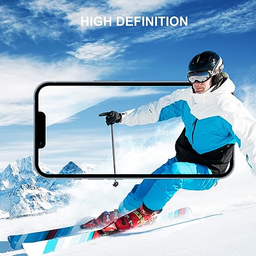 SIBEITU 3+3 Pack Screen Protector+Camera Lens Protector for iPhone 14 Plus | 6.7 Inch HD 9H Hardness Tempered Glass Film, Scratch Resistant, Sensor Protection, Case Friendly, High Response, Bubble Free - size: iPhone 14 Plus 6.7"