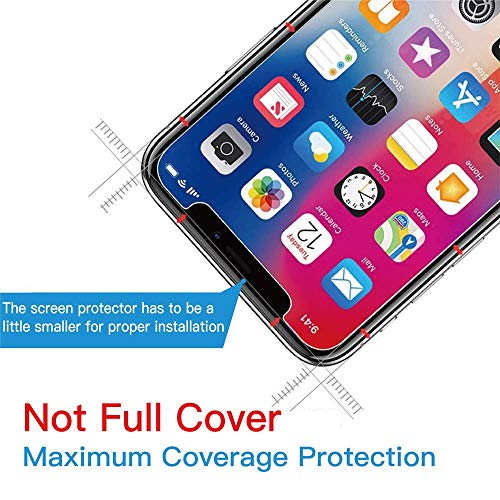 SAMKE 3-Pack Tempered Glass for iPhone XR、iPhone 11 Screen Protector, 6.1in - size: iPhone XR and iPhone 11 (6.1-inch)