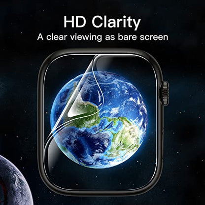 JETech TPU Screen Protector for Apple Watch Series 9/8/7 41mm, 3-Pack - size: Apple Watch Series 9/8/7 41mm