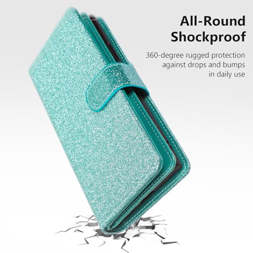 Varikke for iPhone 13 Pro Max Case Wallet Magnetic Detachable, Mint Green - color: (Standard) Mint, size: iPhone 13 Pro Max 6.7"