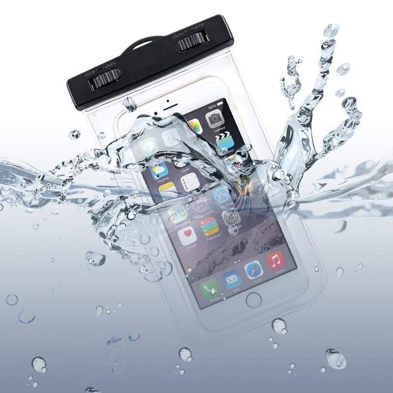 Waterproof Case Compatible with Google Pixel 10/Pro/Pro XL - Underwater Bag Floating Cover Touch Screen IPX8 Clear