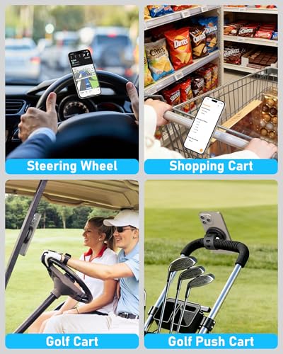 Stroller Phone Holder, Compatible with MagSafe, Magnetic Handlebar Mount