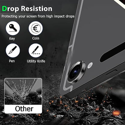 Zeking 2 Set for Samsung Galaxy Tab S10 FE Camera Lens Protector - color: Black