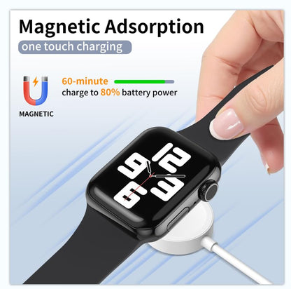 EGK 6.6FT USB-C Magnetic Charger for Apple Watch with 20W Power Adapter