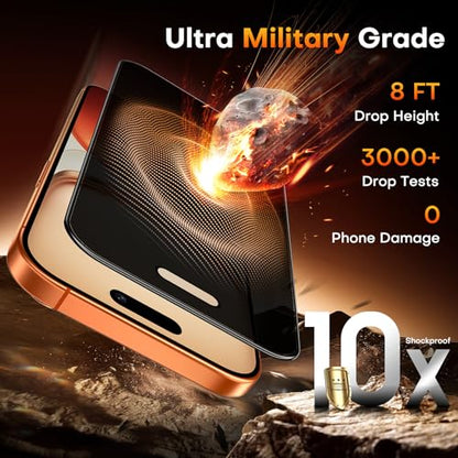 TOCOL for iPhone 17 Pro Privacy Screen Protector - color: Privacy